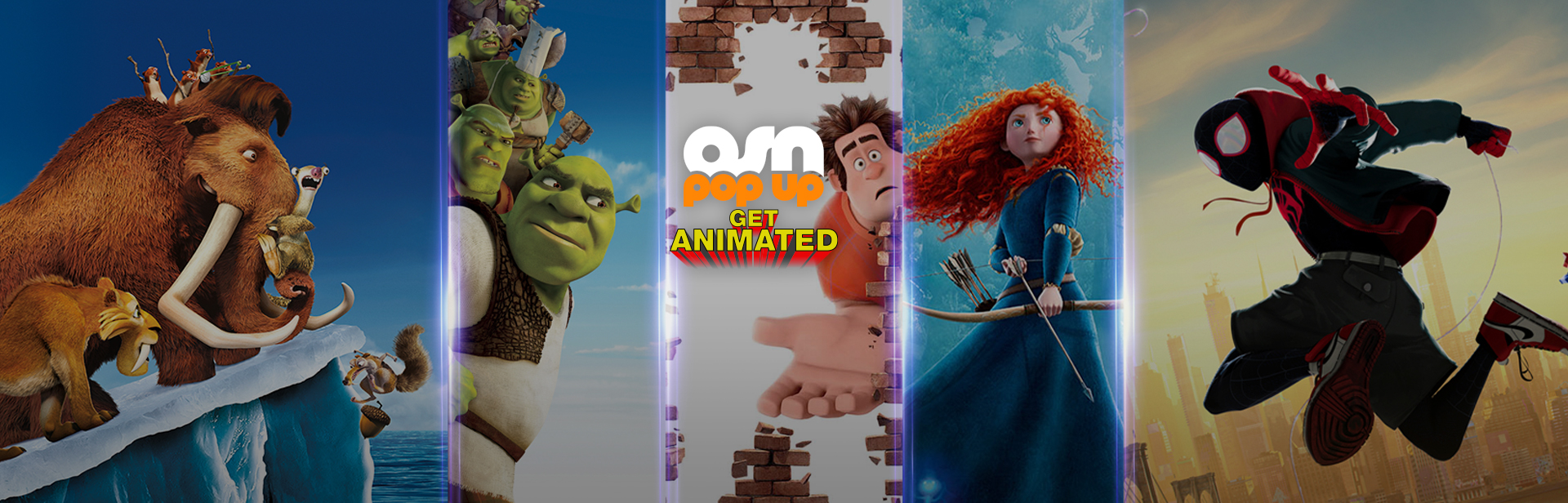 أقوى 10 أفلام على قناة OSN Pop Up Get Animated! 