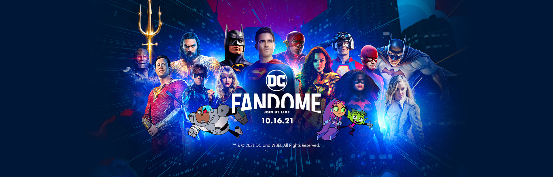 Celebrate DC FanDome on OSN