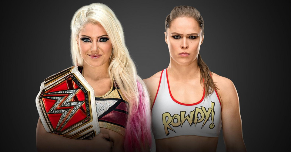 ALEXA BLISS vs RONDA ROUSEY